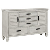 Franco Bedroom Set Distressed