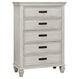 Franco Bedroom Set Distressed