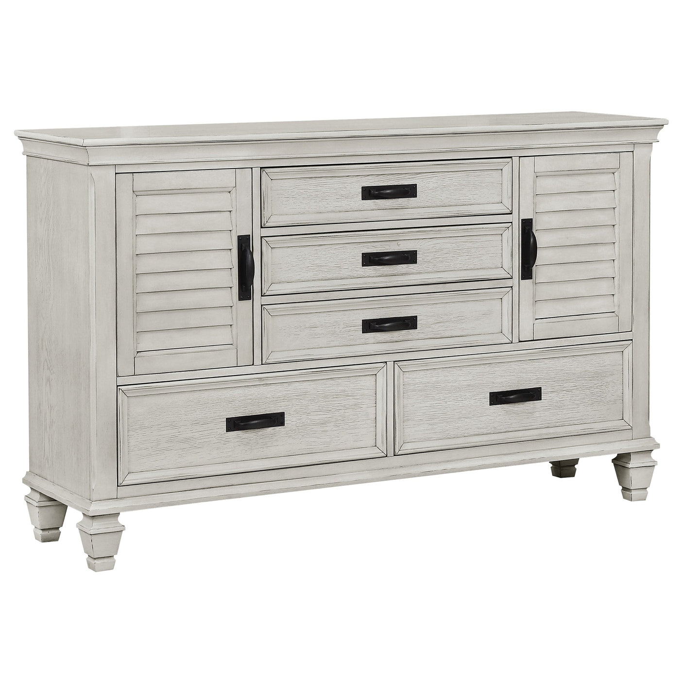Franco Bedroom Set Distressed