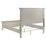 Franco Wood Panel Bed Distressed