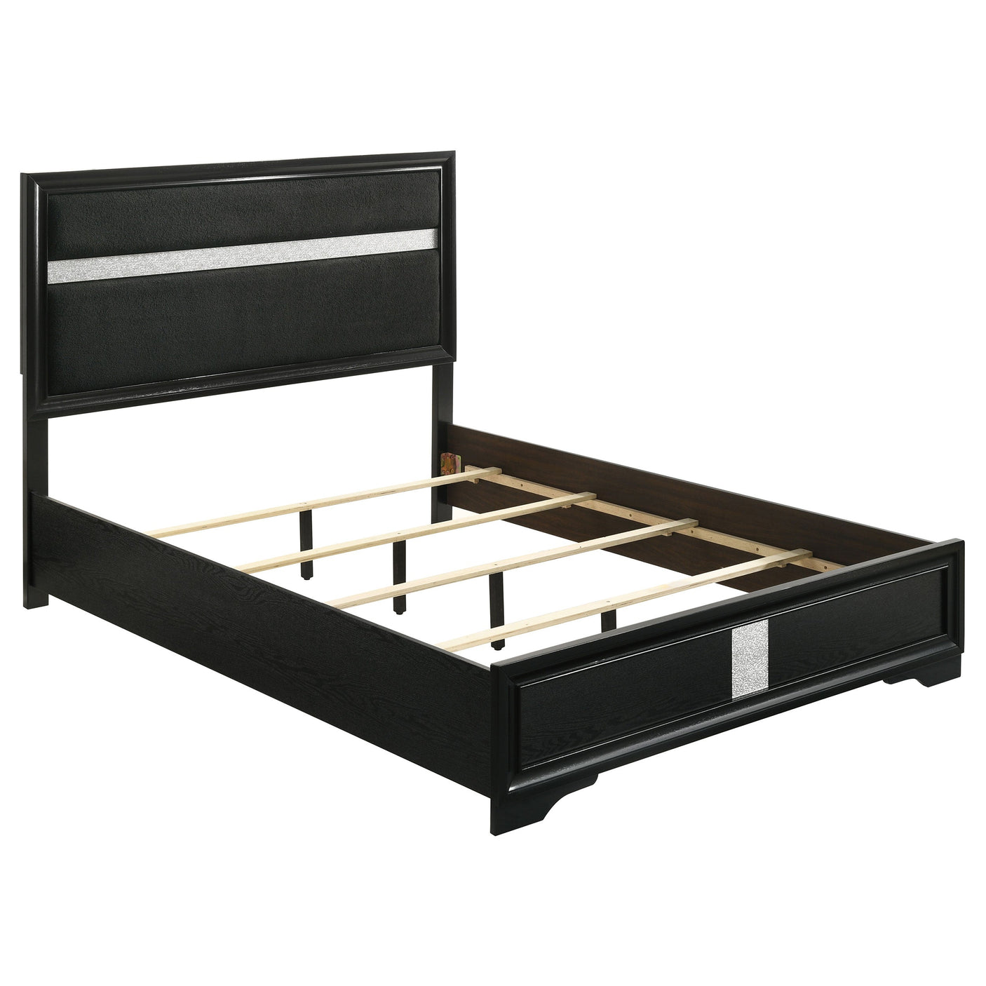 Miranda 54-Inch Upholstered Panel Bed