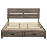 Brantford Wood Storage Panel Bed
