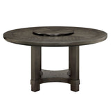 Jeffries Round Table W/ Lazy Susan