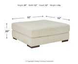 Lindyn Oversized Accent Ottoman