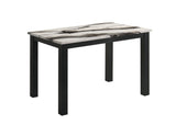 Resia Dining Table-Faux Marble
