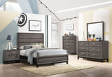 Watson Five-Piece Bedroom Set Grey Oak