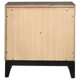 Watson 2-drawer Nightstand Grey Oak