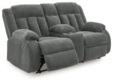 Greely Bend DBL Reclining Power Loveseat w/Console