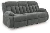 Greely Bend Reclining Power Sofa w/Drop Down Table