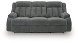 Greely Bend Reclining Power Sofa w/Drop Down Table