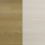 Hyland Wood LED Panel Bed Natural and