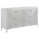 Cassia LED Bedroom Set High Gloss