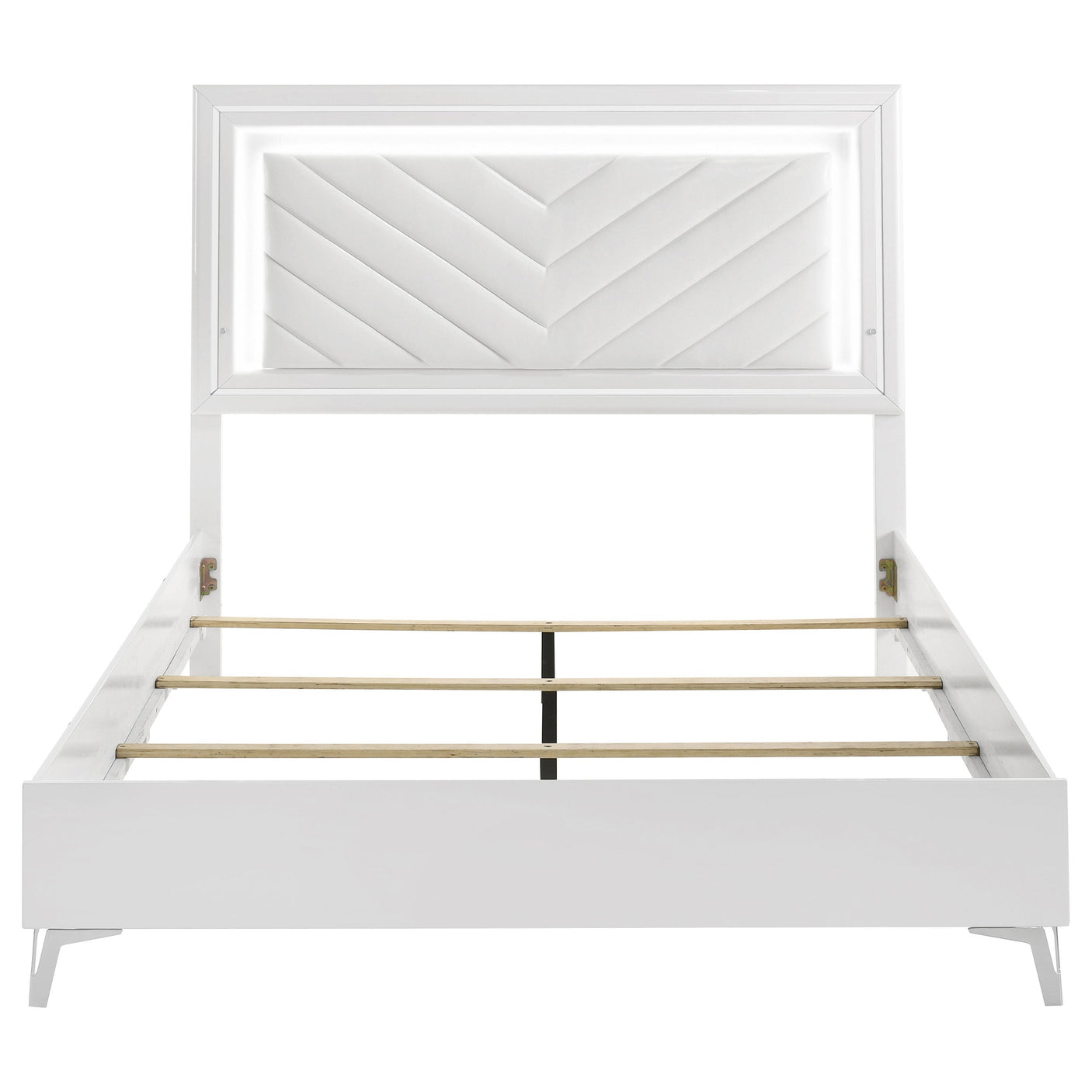 Cassia LED Panel Bed High Gloss