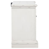 McKinney 2-drawer Nightstand with Dual USB Vintage White