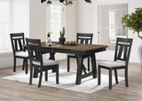 Maribelle Side Chair Wheat Charcoal
