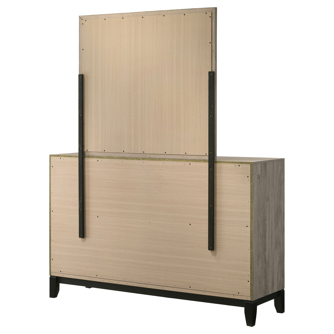 Watson 6-drawer Bedroom Dresser Cabinet Light Taupe