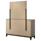 Watson 6-drawer Bedroom Dresser Cabinet Light Taupe