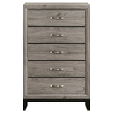 Watson 5-drawer Bedroom Chest of Drawers Light Taupe