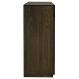 Atlas 7-drawer Bedroom Dresser Cabinet Dark Oak