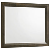 Atlas Bedroom Dresser Mirror Dark Oak