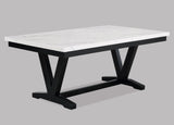 Tanner Faux Carrera Dining Table