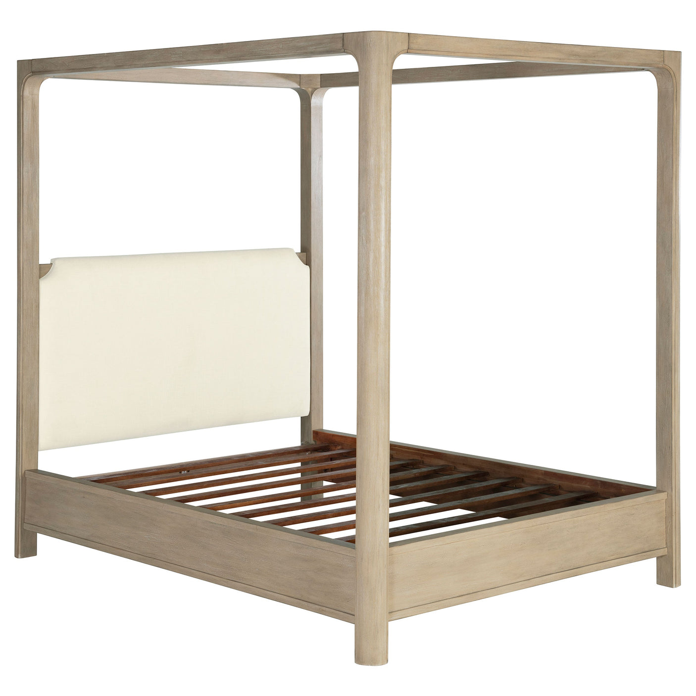Solano 85-inch Canopy Bed Weathered Mango