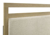 Hendricks Bookcase Headboard Platform Bed Light Oak