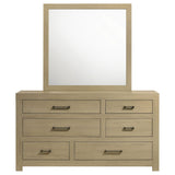 Hendricks 6-drawer Bedroom Dresser Light Oak