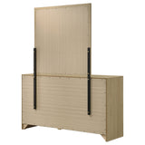 Hendricks 6-drawer Bedroom Dresser Light Oak