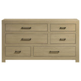 Hendricks 6-drawer Bedroom Dresser Light Oak