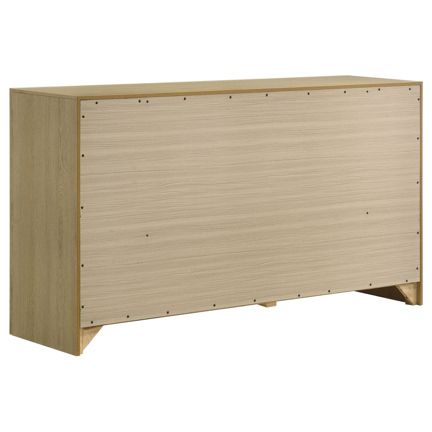 Hendricks 6-drawer Bedroom Dresser Light Oak