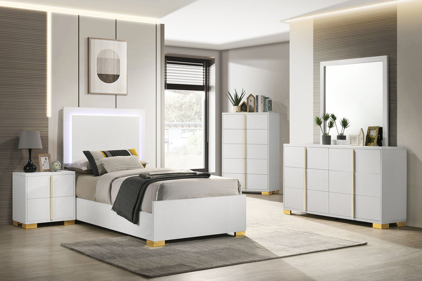 Marceline Bedroom Set Black