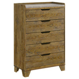 Henderson Bedroom Set Medium Oak