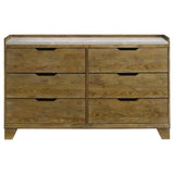 Henderson 6-drawer Bedroom Dresser Cabinet Medium Oak