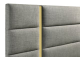 Ines 52-inch Fabric Upholstered Panel Bed