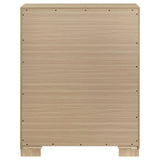 Arielle 4-drawer Bedroom Chest of Drawers Light Oak