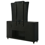 Lorient 8-drawer LED Dresser Black