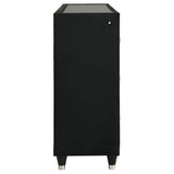 Lorient 8-drawer LED Dresser Black