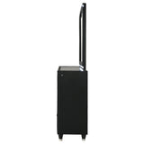 Lorient 8-drawer LED Dresser Black
