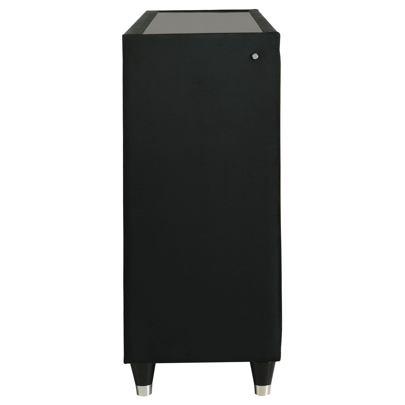 Lorient 8-drawer LED Dresser Black