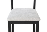 Lester 6-Pk Dining W/Bench L.Grey