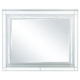 Gunnison Dresser Mirror Silver Metallic