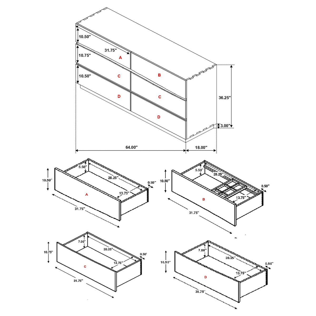 Winslow Dressers