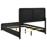 Cavelle 51-inch Upholstered Panel Bed Black
