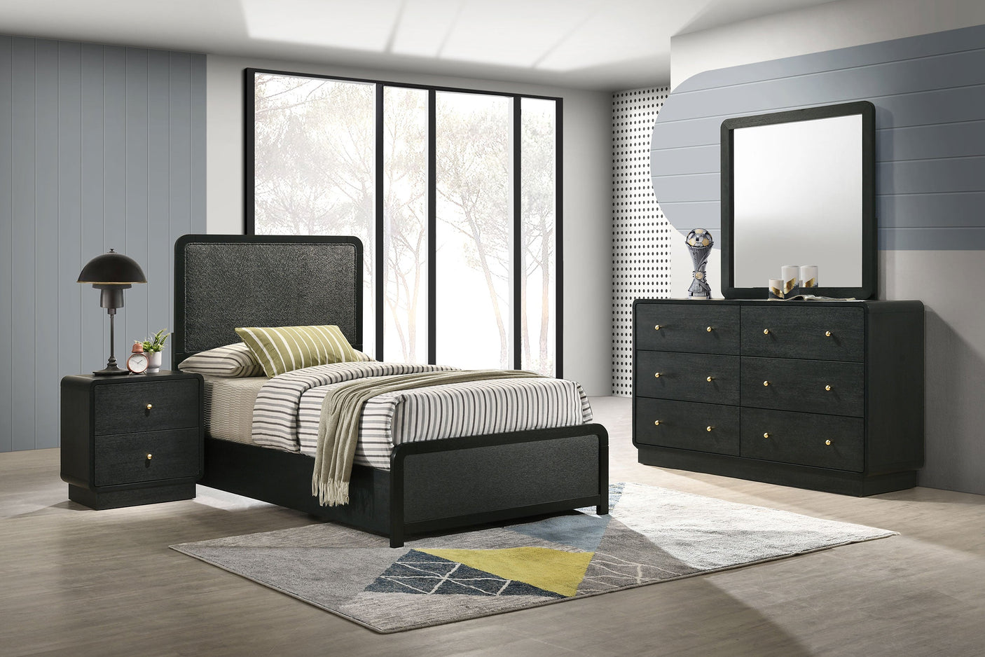 Cavelle Bedroom Set Black