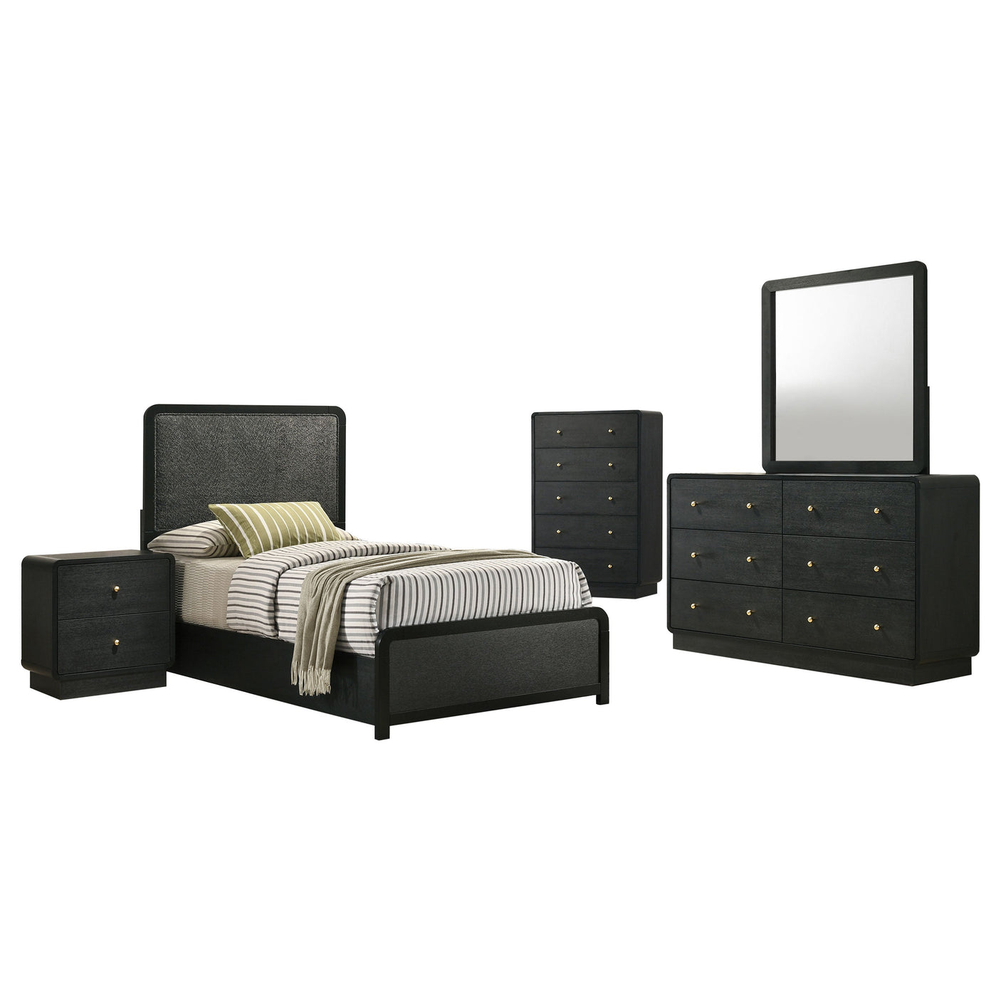 Cavelle Bedroom Set Black