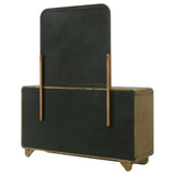 Amsbury 6-drawer Dresser and Mirror Nutmeg