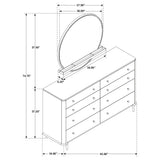 Arini Dresser with Mirrors