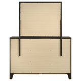 Wilkes 6-drawer Dresser and Mirror Dark Cocoa