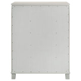 Olivia 5-drawer Bedroom Chest of Drawers Pearl White